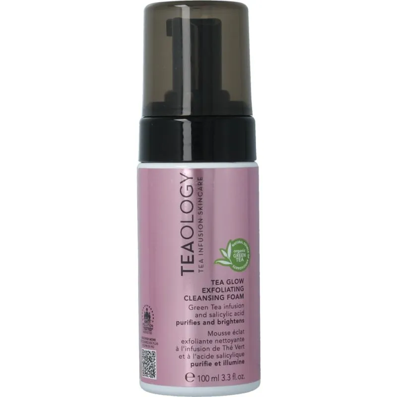 Teaology Tea Glow Exfoliating Cleansing Foam (100 ml)