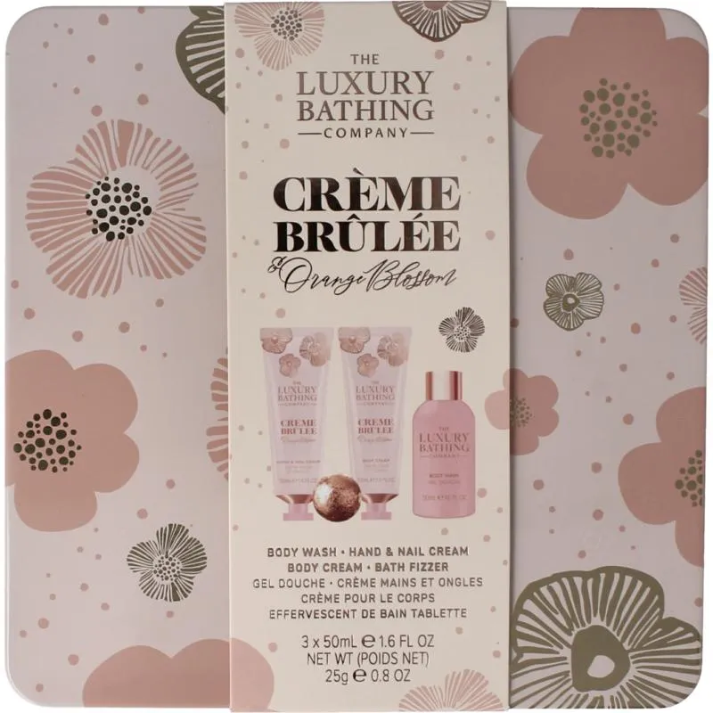 The Luxury Bath Relax & Unwind Hand Nail Creme Body Wash Etc Blik (1 stuk)