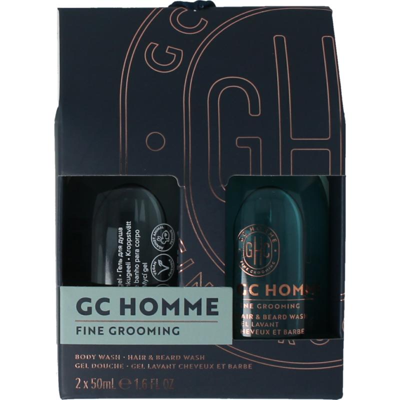 The Luxury Bath Body Duo Mini Men - Body/Hair & Beard Wash (1 set)