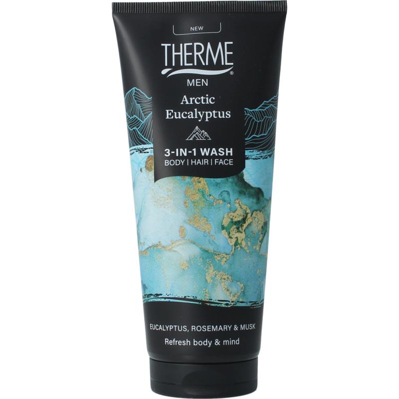Therme Arctic Eucalyptus 3-in-1 Wash (200 ml)