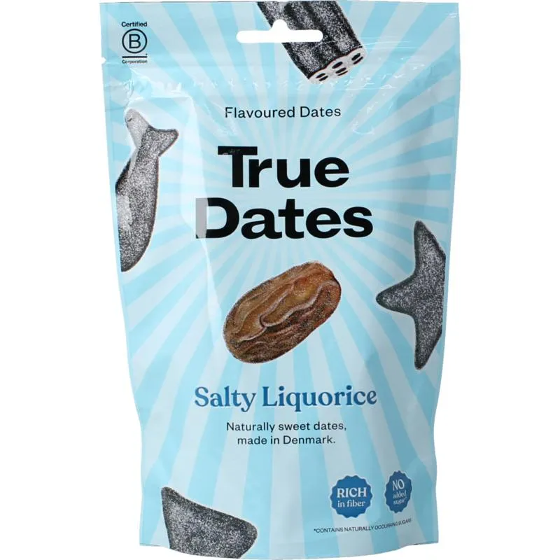 True Dates Salty Liquorice (100 gr)