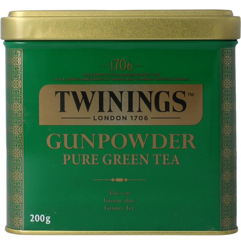 Twinings Gunpowder Blik Natural (200 gr)