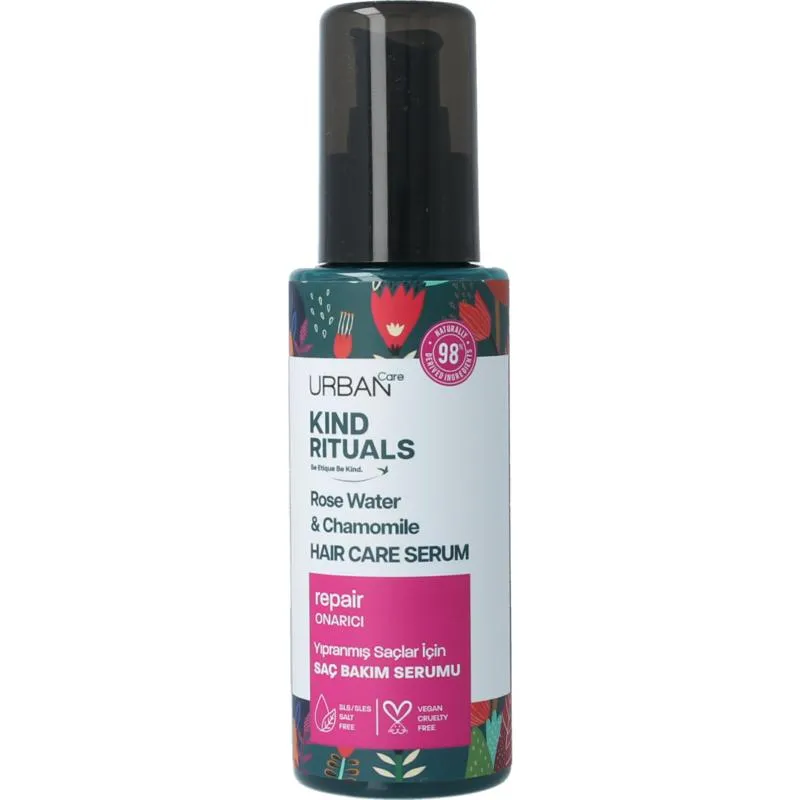 Urban Care Kind Rituals Rose Water Chamomile Hair Serum (100 ml)