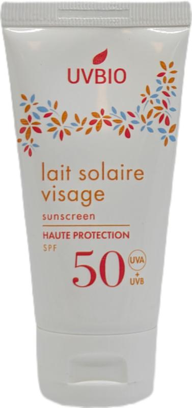 Uvbio Sunscreen Face SPF50 Bio (50 ml)