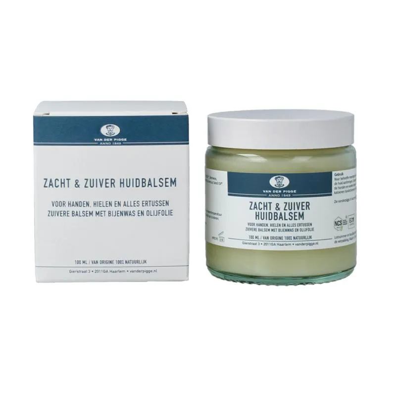 Van der Pigge Zacht & Zuiver Huidbalsem (100 ml)
