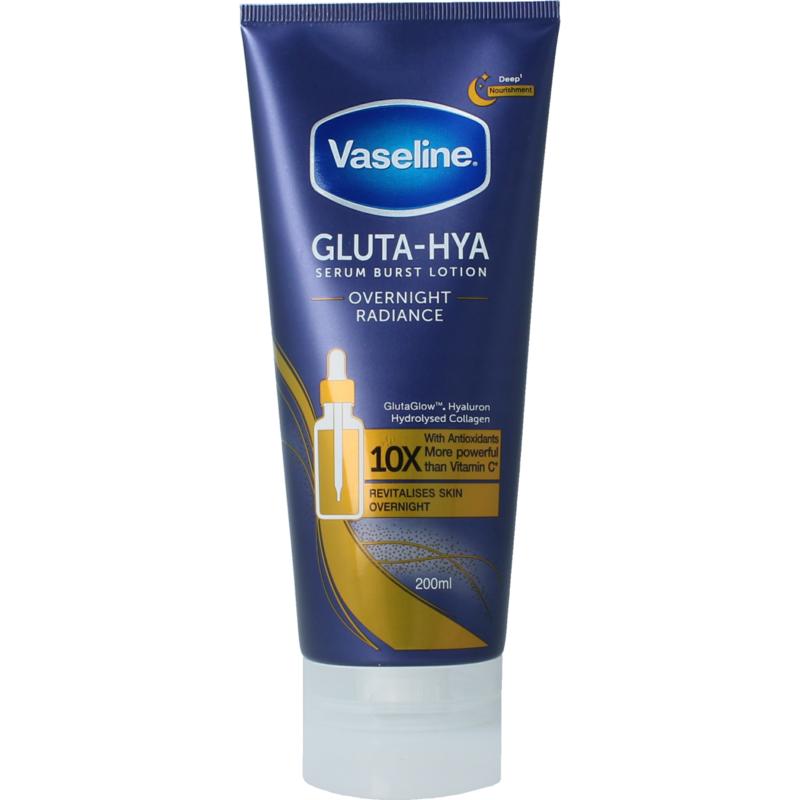 Vaseline Gluta-hya Overnight Radiance Serum Lotion (200 ml)