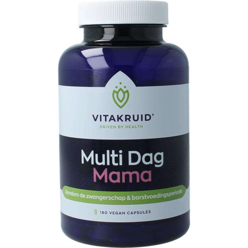 Vitakruid Multi Dag Mama Vegan (180 vega capsules)