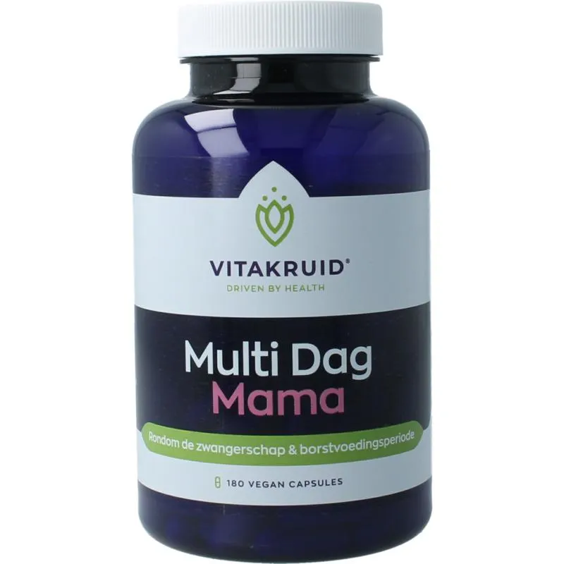 Vitakruid Multi Dag Mama Vegan (180 vega capsules)