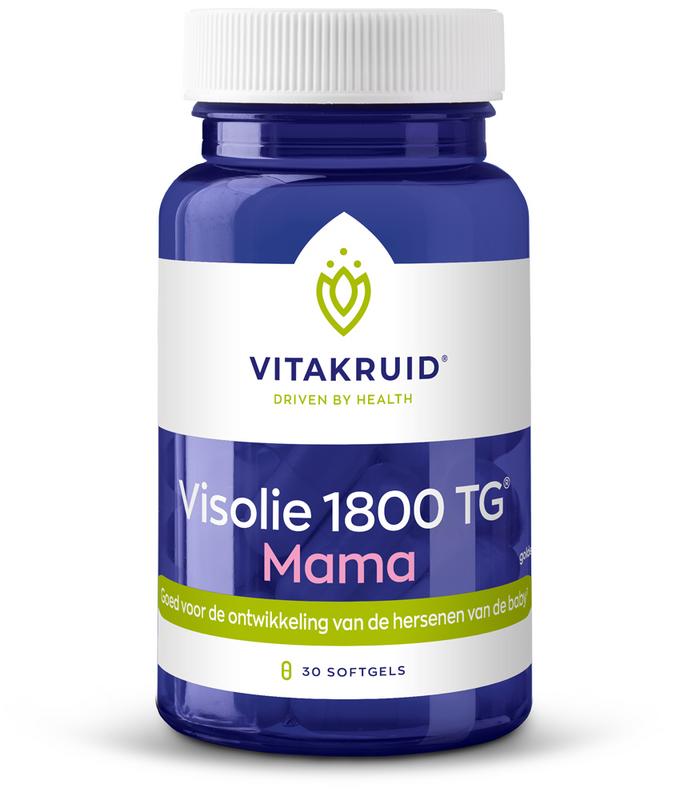 Vitakruid Visolie 1800 TG Mama (30 softgels)