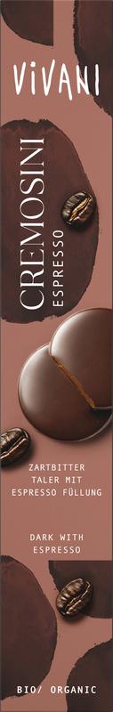 Vivani Cremosini Espresso Bio (100 gr)