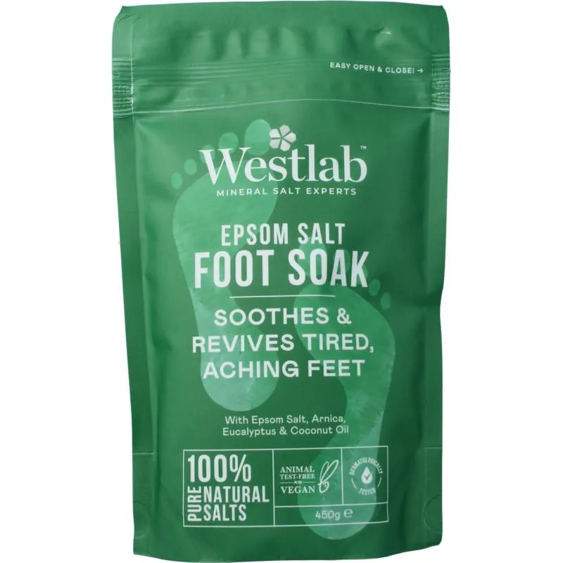 Westlab Foot Soak Epsom Zout (450 gr)