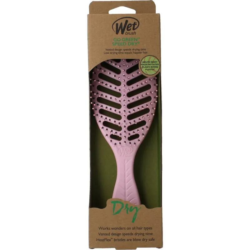 Wetbrush Go Green Speed Dry Pink (1 stuk)