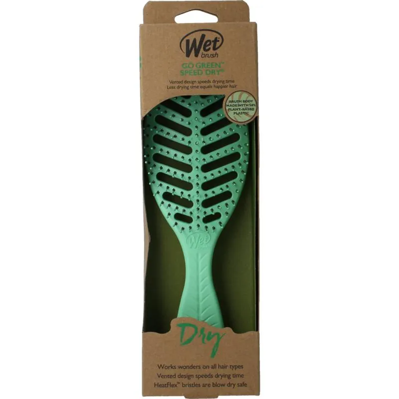 Wetbrush Go Green Speed Dry Green (1 stuk)