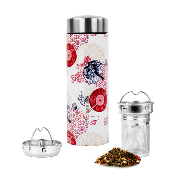 Yoko Drinkfles Japan & Theefilter Isotherm 350ml (1 stuk)