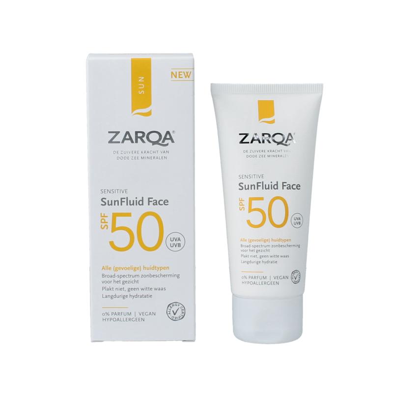 Zarqa Sunfluid SPF50 Sensitive (50 ml)