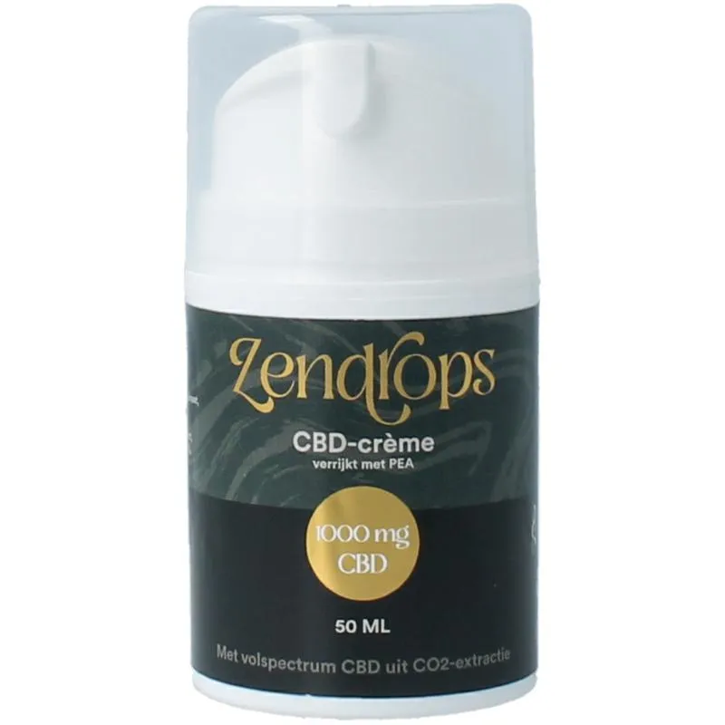 Zendrops CBD Creme 1000mg Liposomale (50 ml)