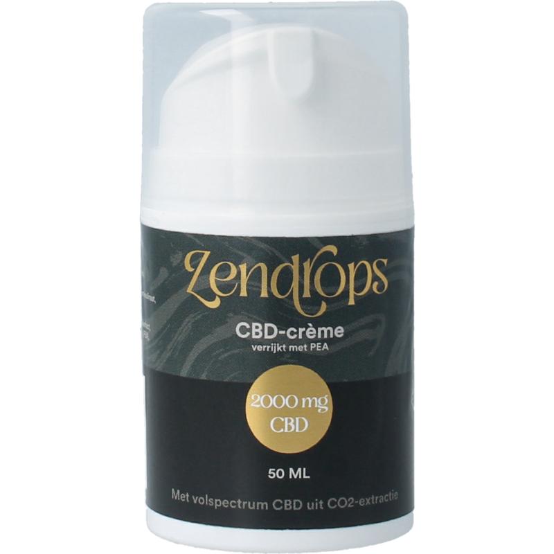 Zendrops CBD Creme 2000mg Liposomale (50 ml)