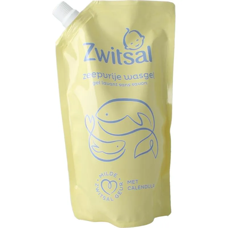 Zwitsal Zeepvrije Wasgel Navul (500 ml)