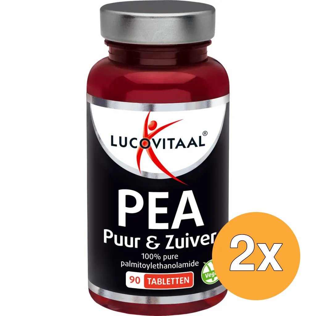 2x Lucovitaal Pea Puur & Zuiver (90 Tabletten)