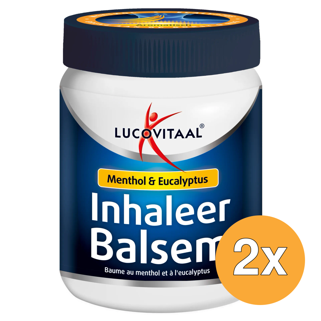2x Lucovitaal Inhaleer Balsem (100 gr)
