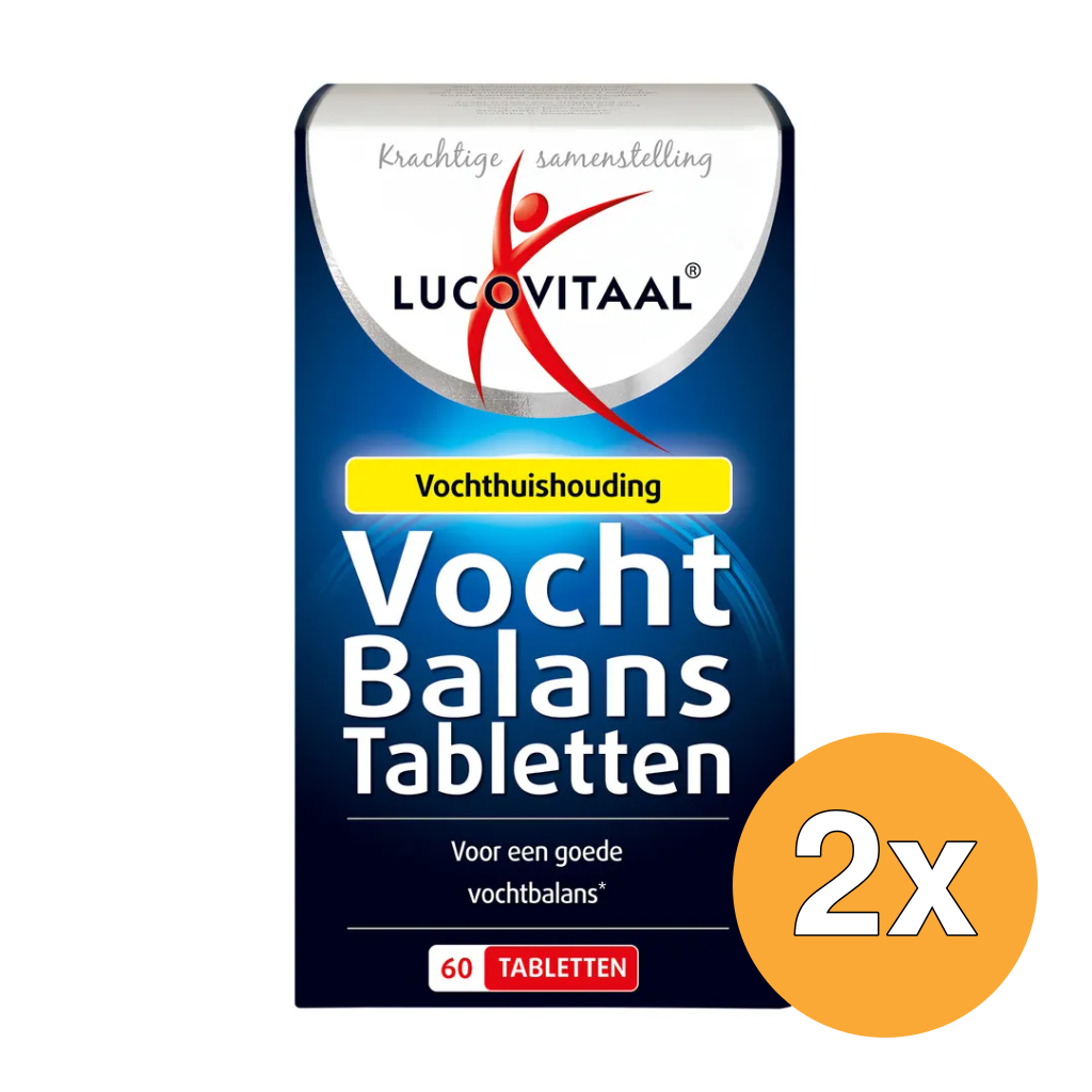 2x Lucovitaal Vochtbalans (60 tabletten)