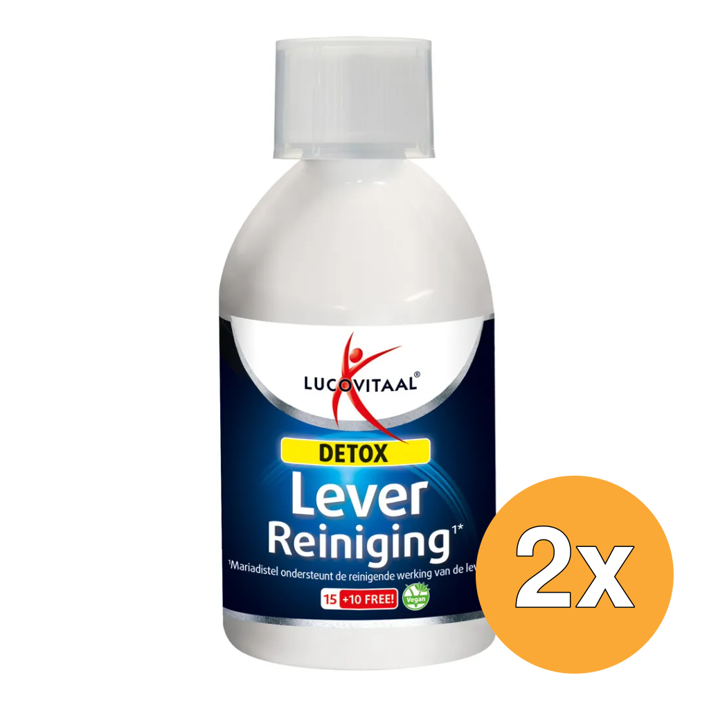 2x Lucovitaal Detox Lever Reiniging (250 ml)