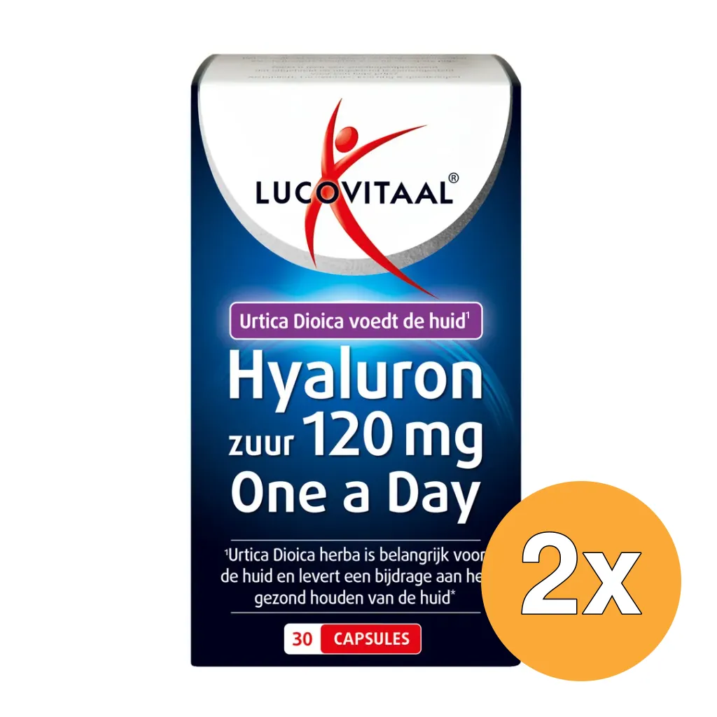 2x Lucovitaal Hyaluronzuur (30 capsules)