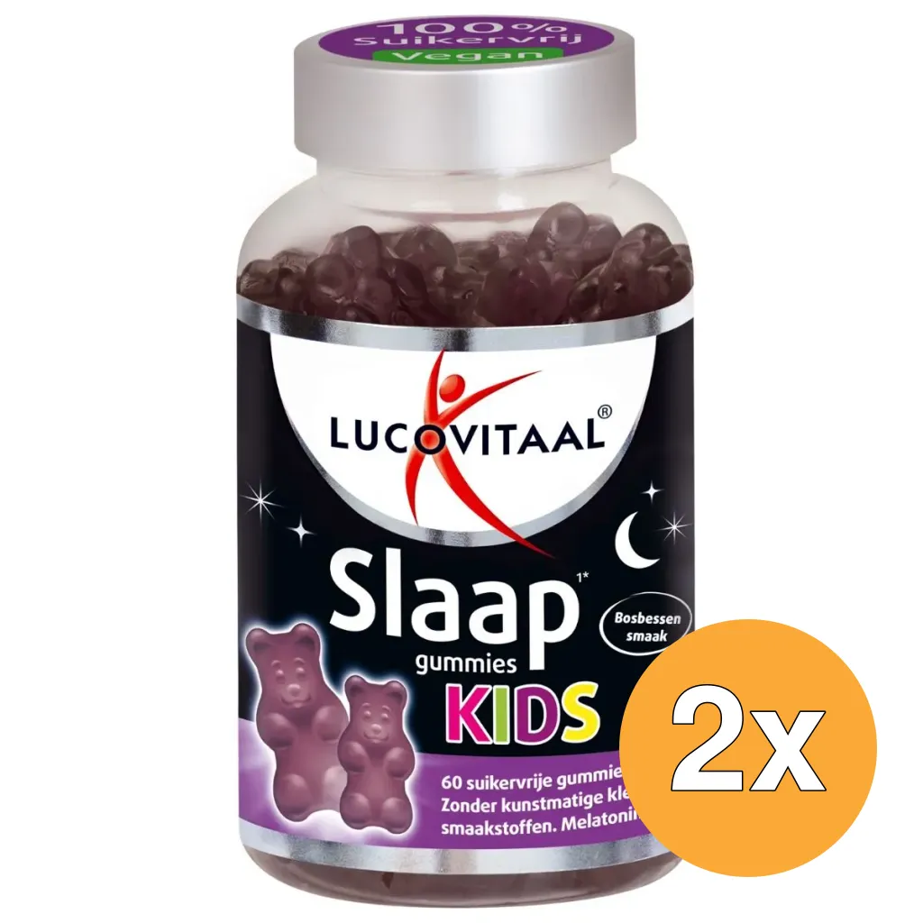 2x Lucovitaal Slaap Gummies KIDS (60 gummies