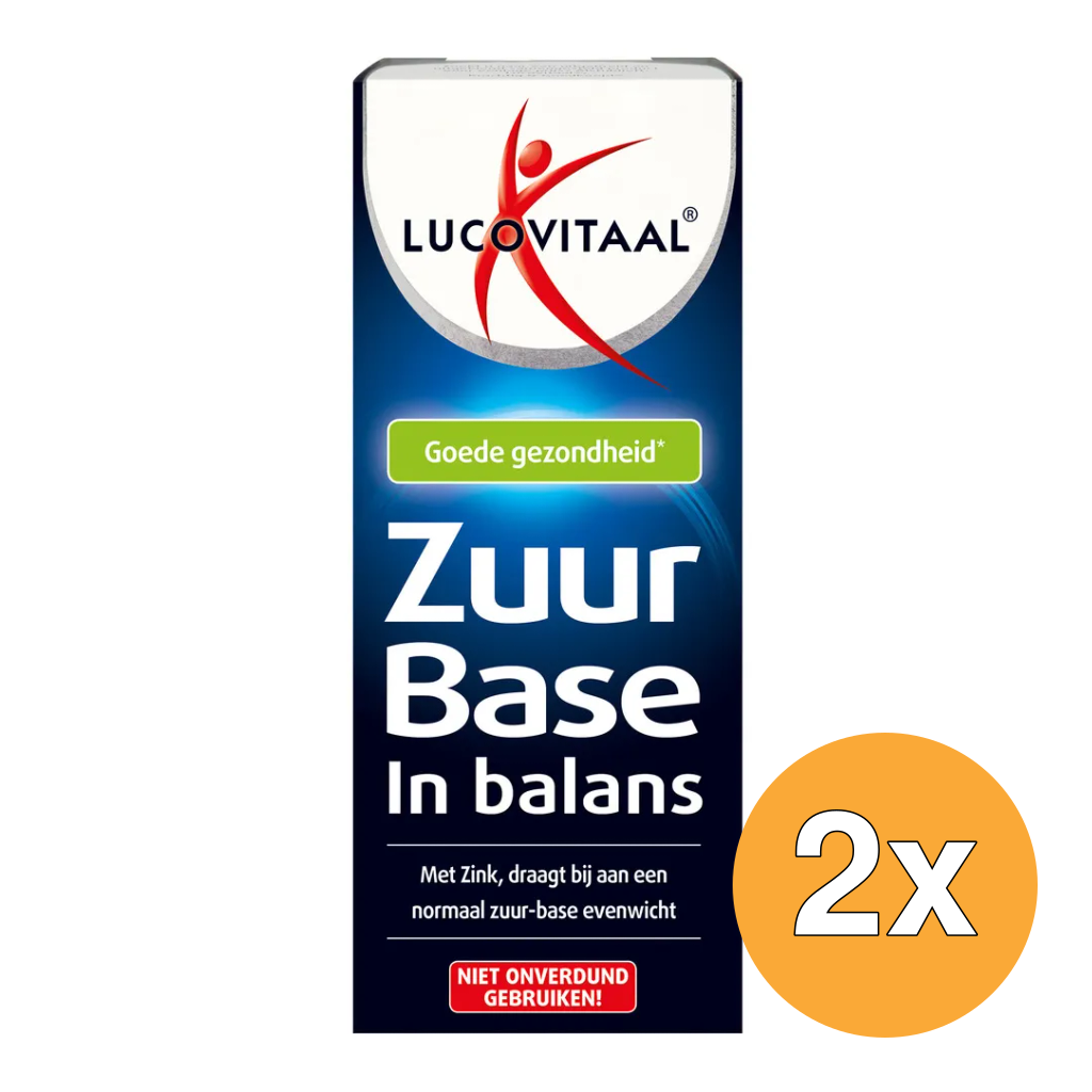 2x Lucovitaal Zuur Base Balans Druppels (30 ml)