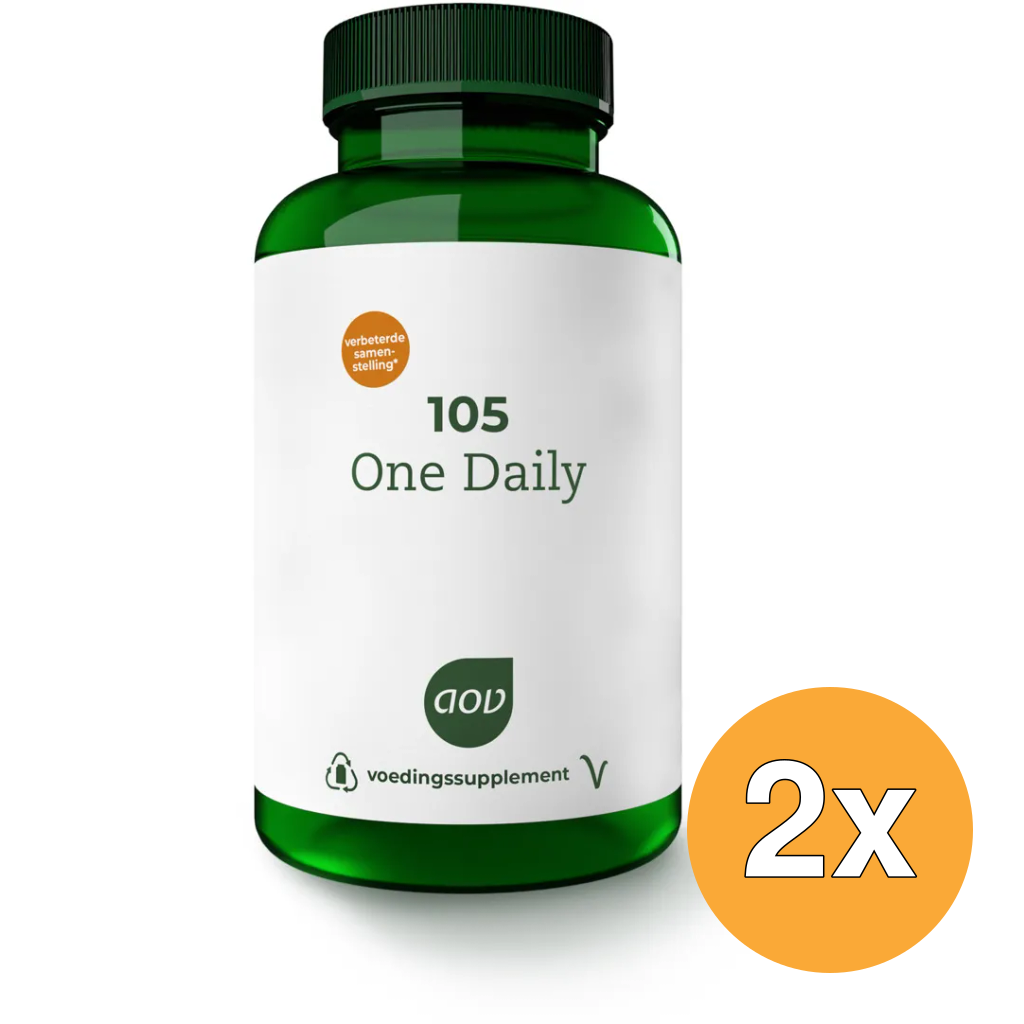 2x AOV 105 One daily (60 tabletten)