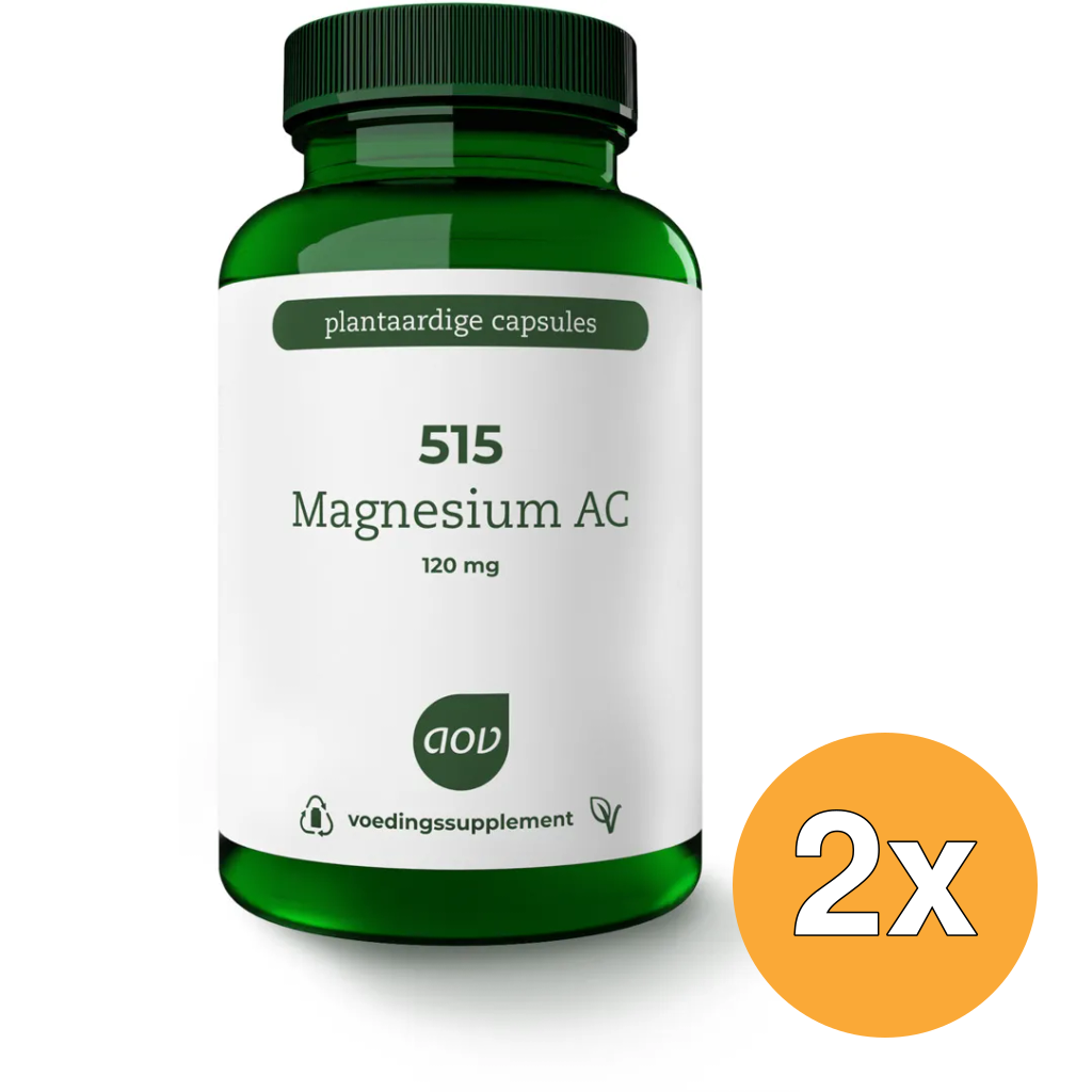 2x AOV 515 Magnesium AC (120 vega capsules)