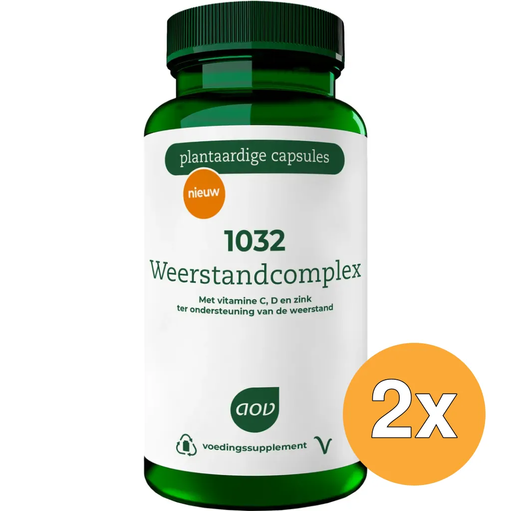 2x AOV 1032 Weerstandscomplex (60 vega capsules)