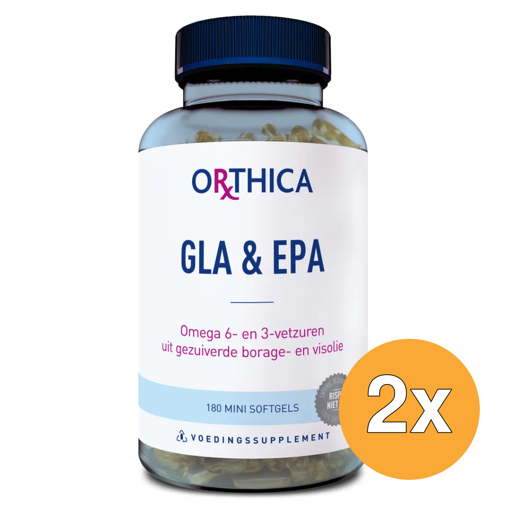 2x Orthica GLA & EPA (180 softgels)