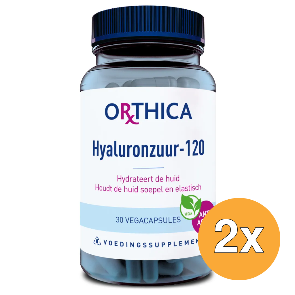 2x Orthica Hyaluronzuur 120 (30 vega capsules)