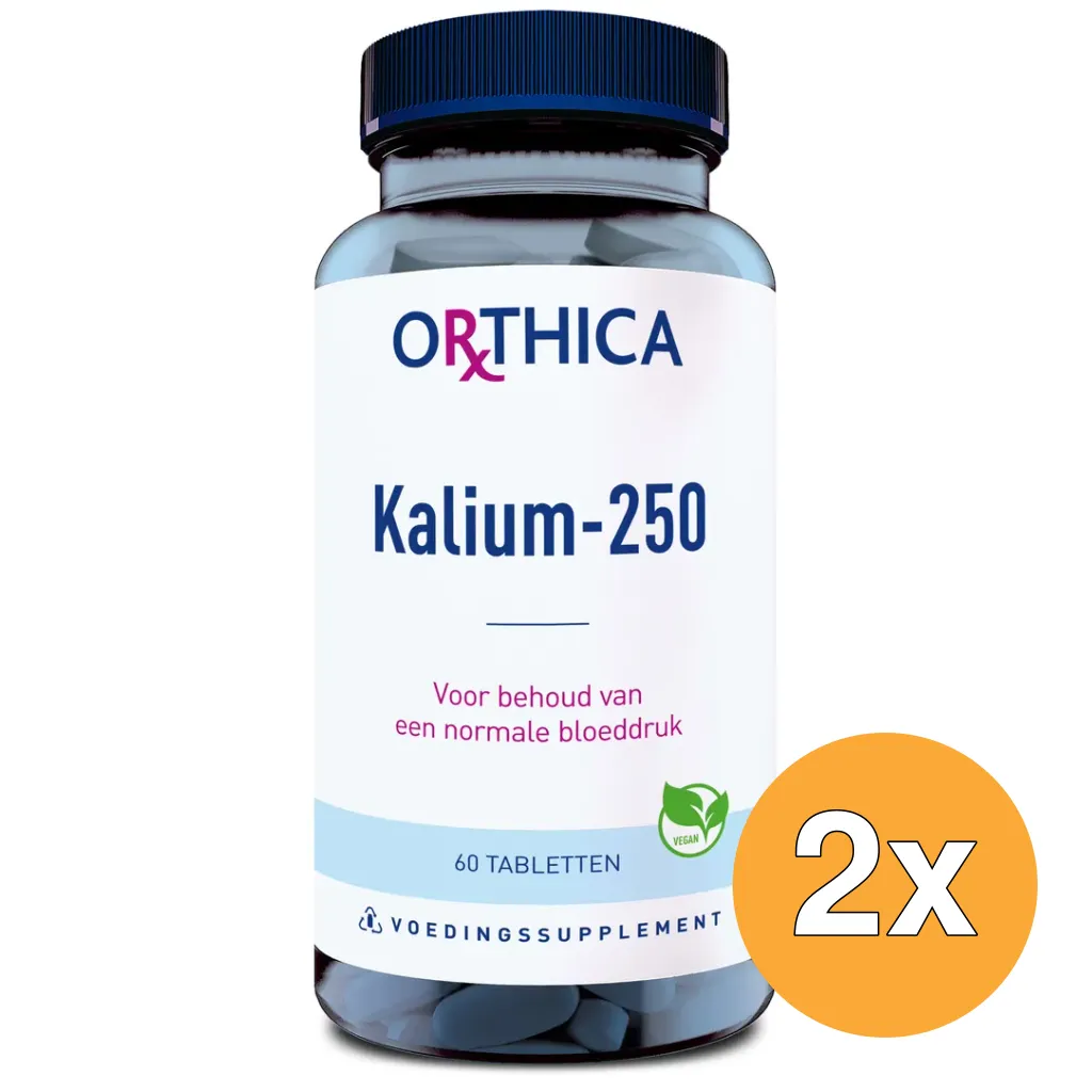2x Orthica Kalium 250 (60 tabletten)