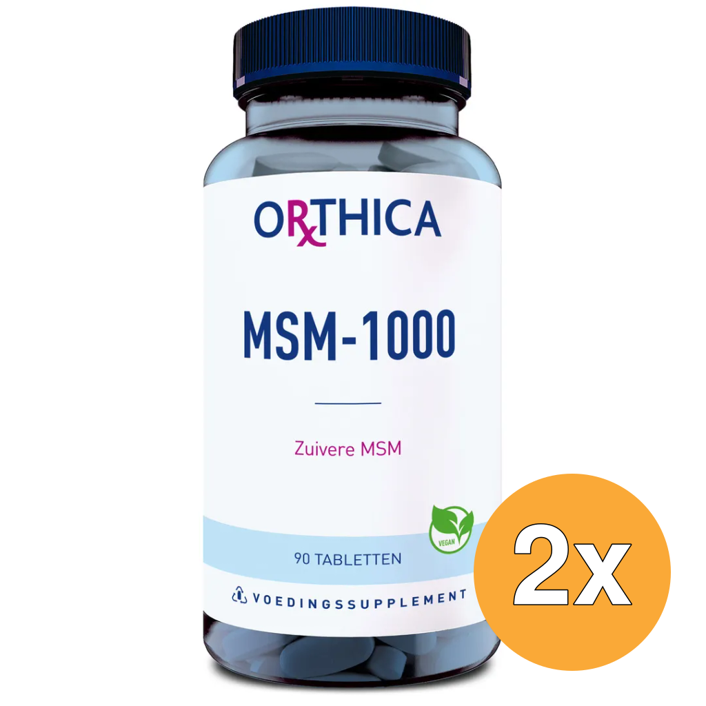 2x Orthica Msm 1000 (90 tabletten)