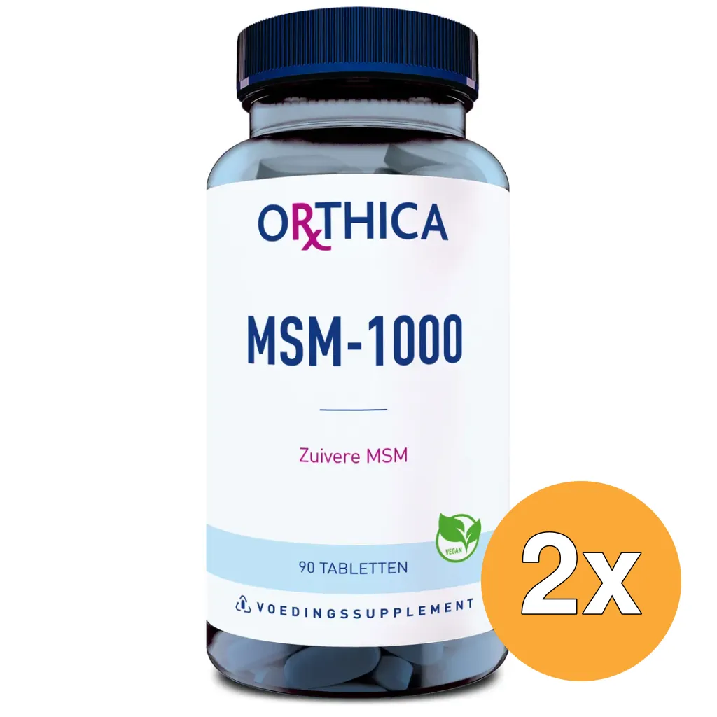 2x Orthica Msm 1000 (90 tabletten)