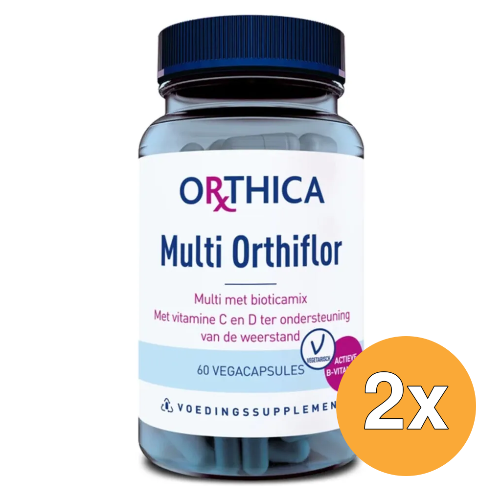 2x Orthica Multi Orthiflor (60 vega capsules)