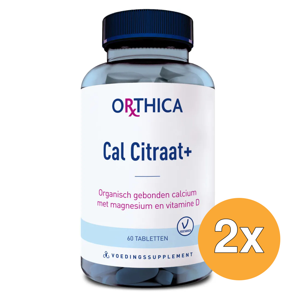 2x Orthica Cal Citraat + (60 tabletten)