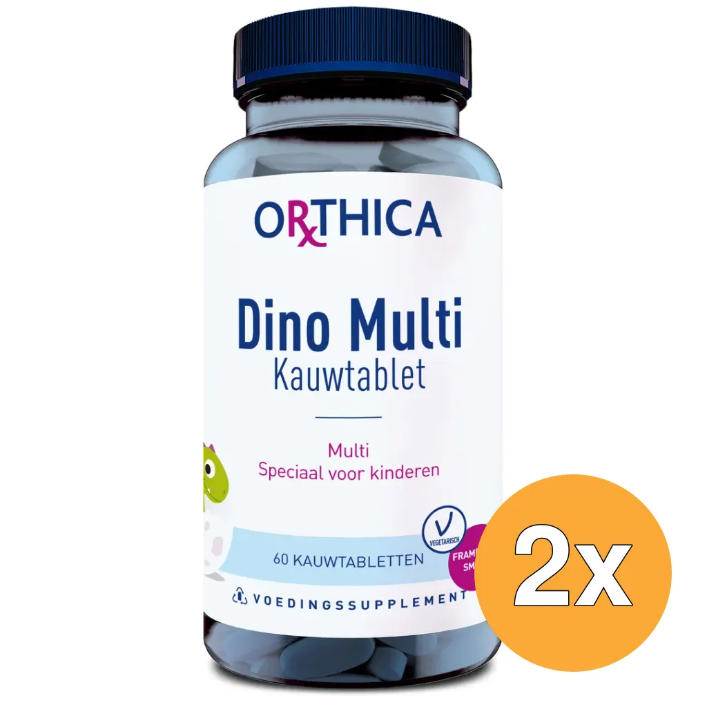 2x Orthica Dino Multi (60 kauwtabletten)
