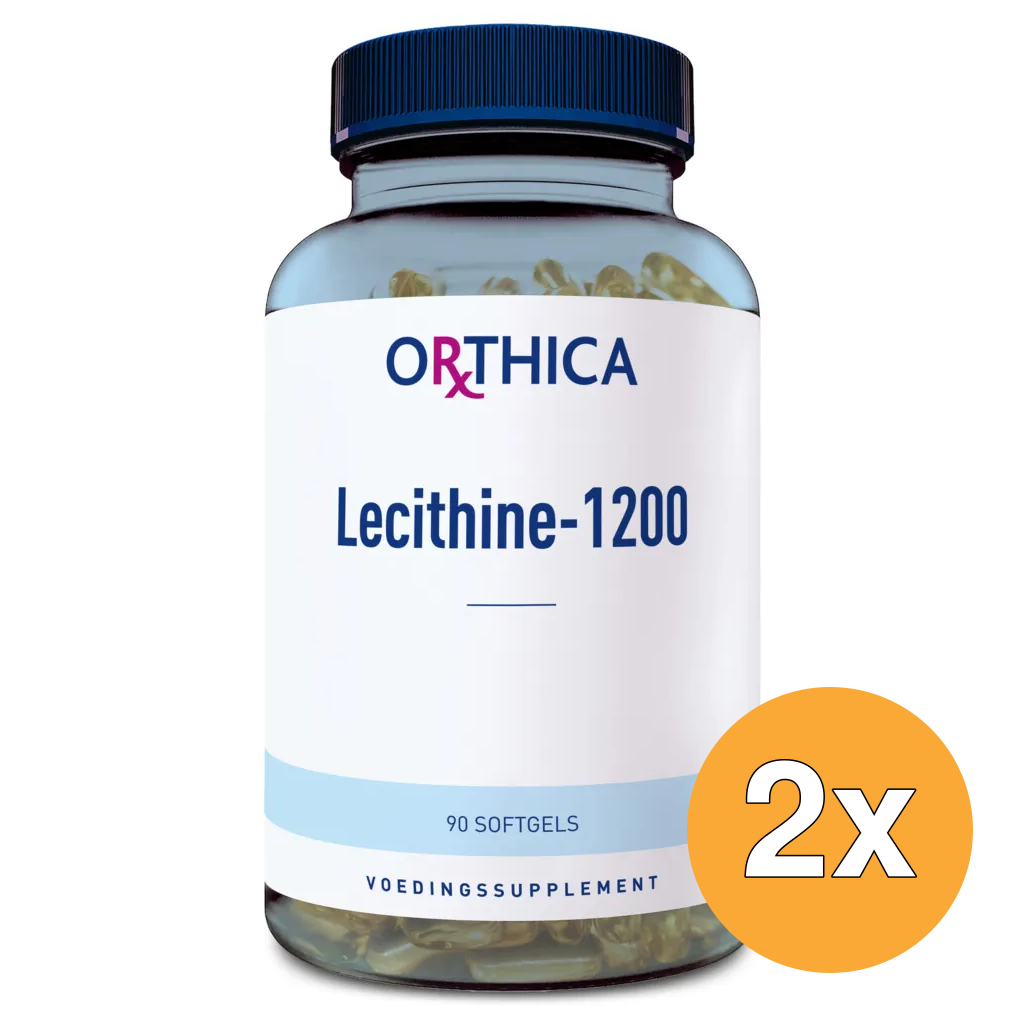 2x Orthica Lecithine-1200 (90 softgels)