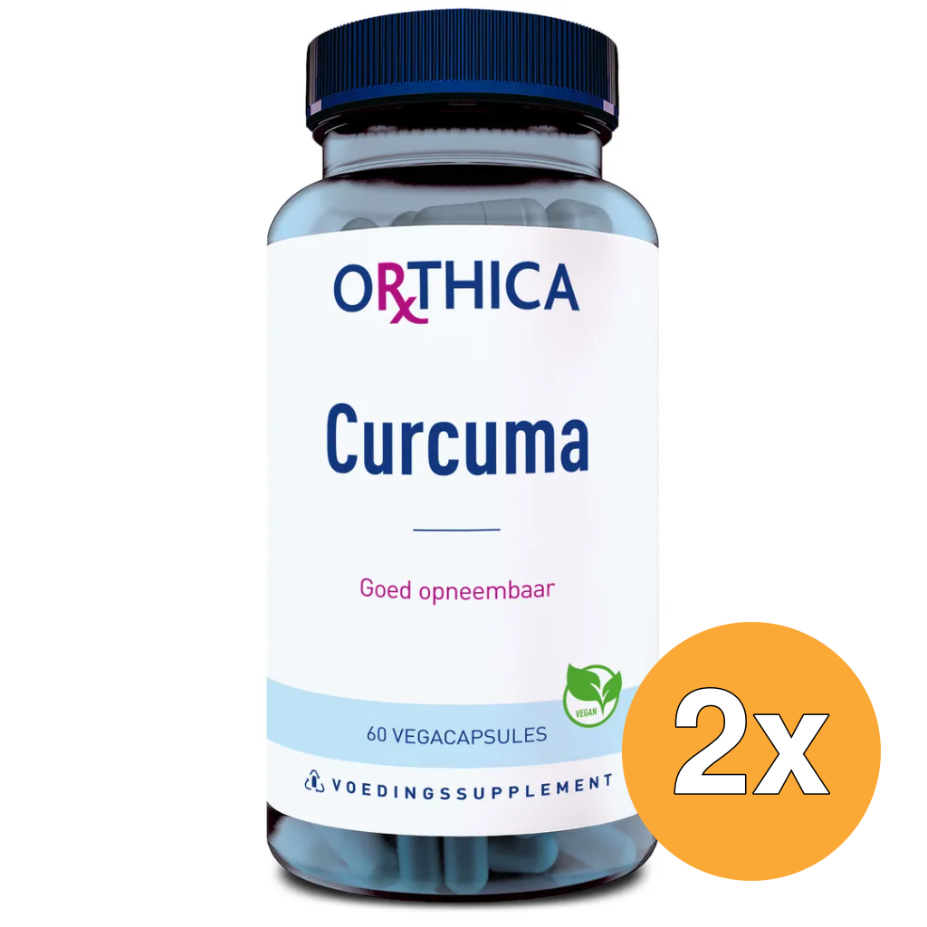 2x Orthica Curcuma (60 capsules)