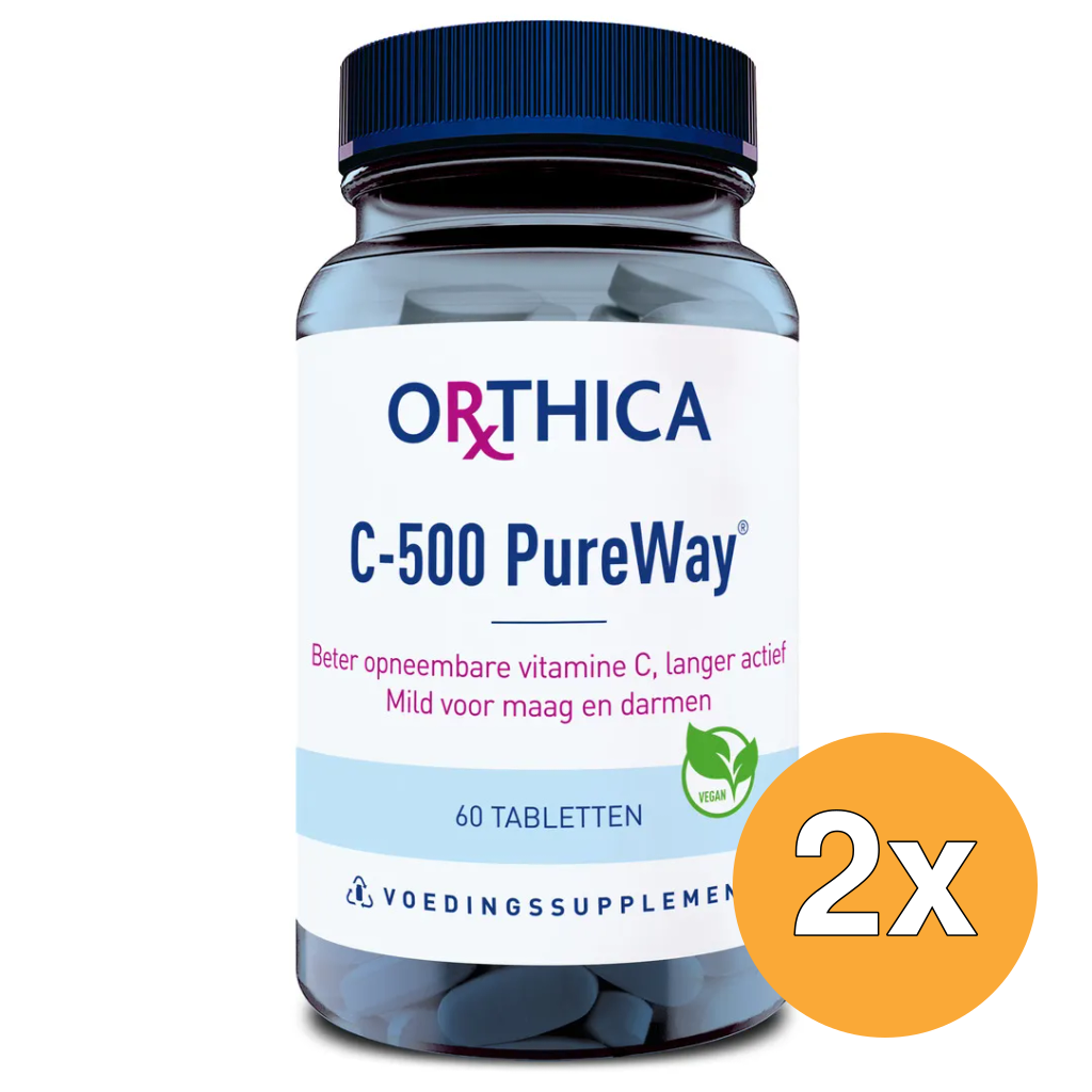 2x Orthica C-500 Pureway (120 tabletten)