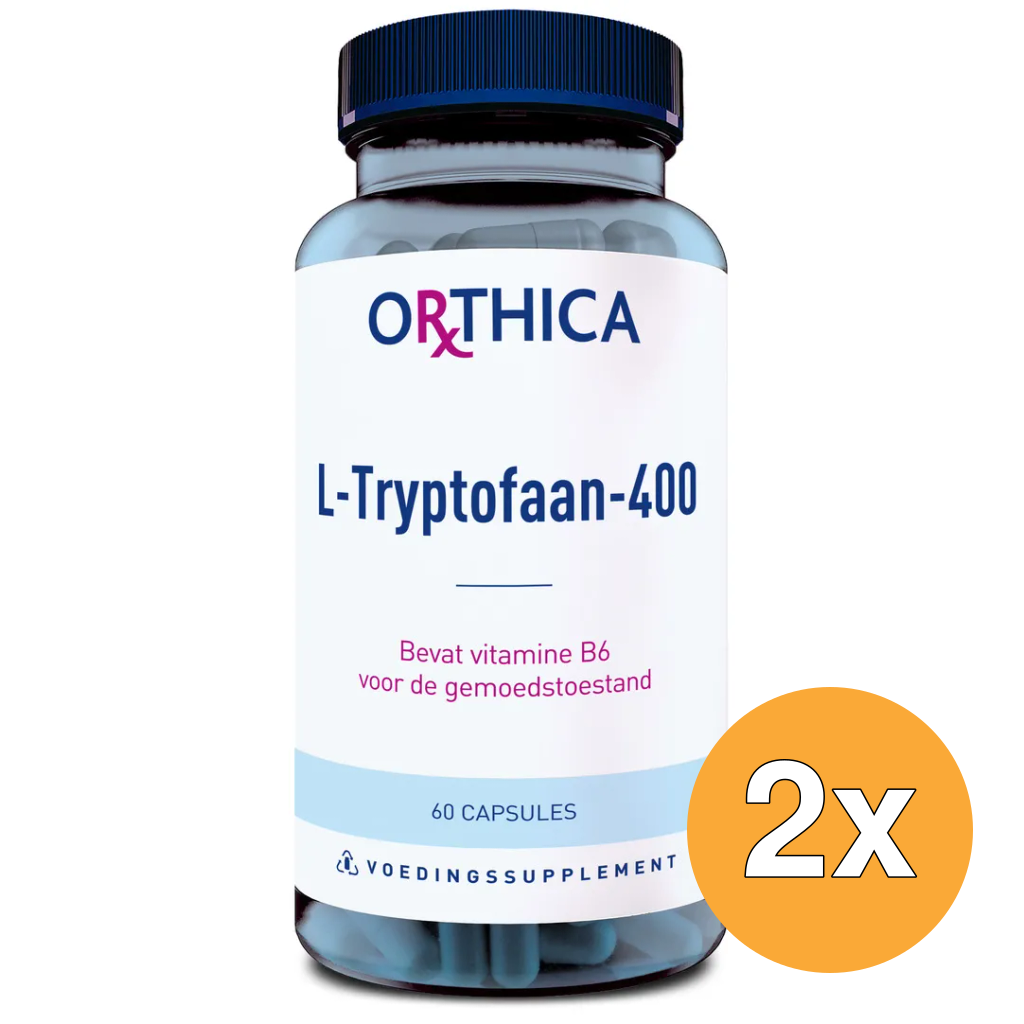 2x Orthica L-Tryptofaan 400 (60 capsules)