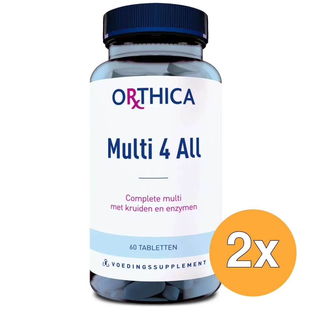 2x Orthica Multi 4 All (60 tabletten)