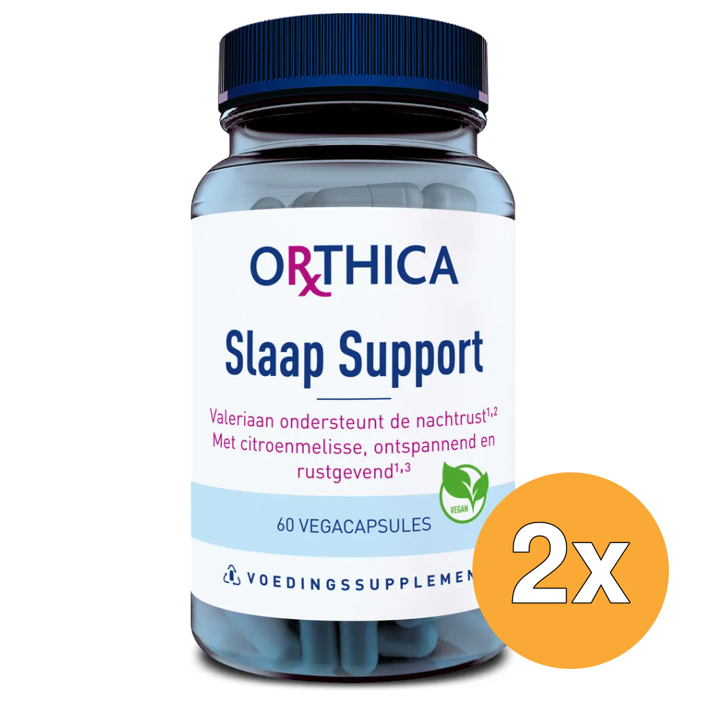 2x Orthica Slaap Support (60 vega capsules)