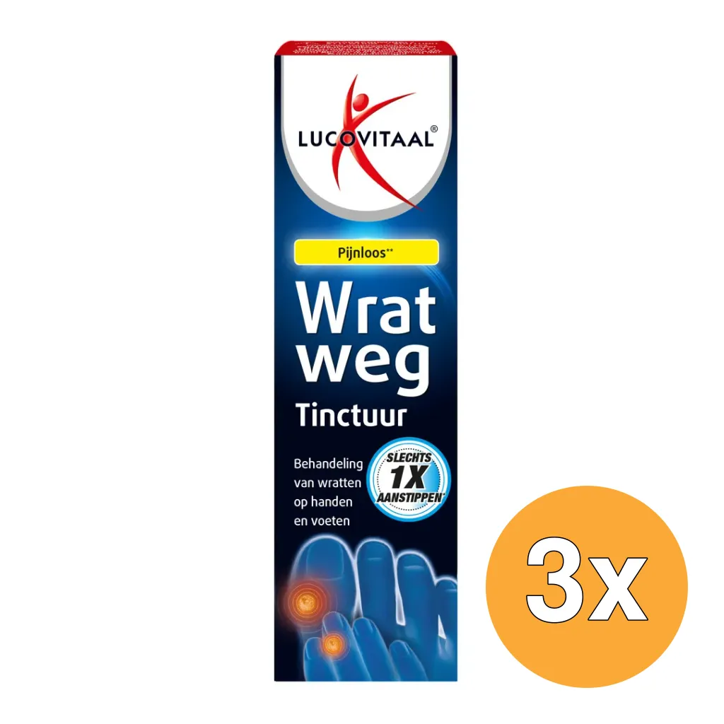 3x Lucovitaal Wrat Weg (2 ml)