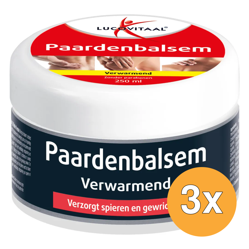 3x Lucovitaal Paardenbalsem (250 ml)