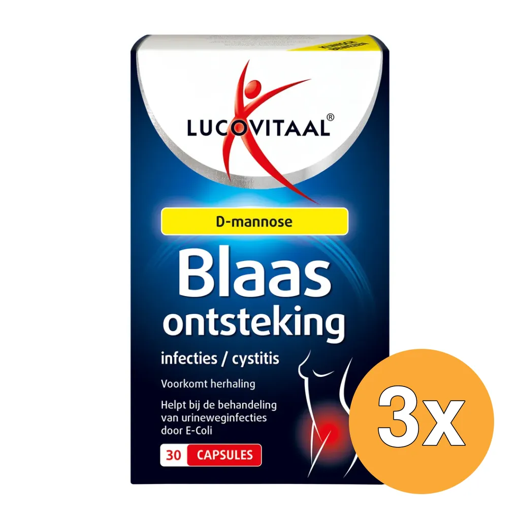 3x Lucovitaal Blaasontsteking (30 capsules)