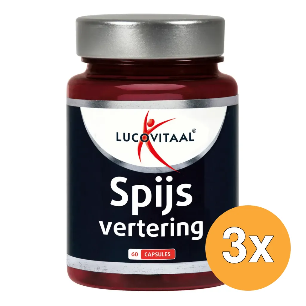 3x Lucovitaal Spijsvertering (60 capsules)